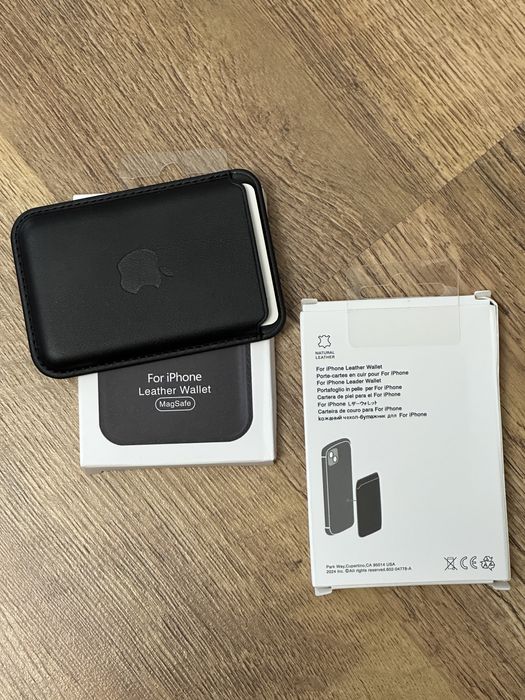 MagSafe Apple Wallet black гаманець/кардхолдер