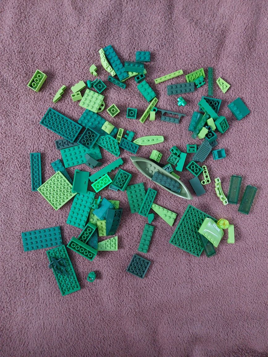 Posortowane Klocki lego kolorami 3.4kg