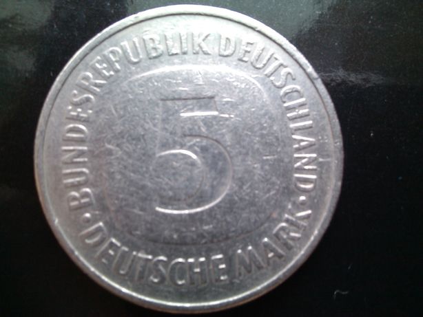 moneta - bilon, 5 Marek Niemieckich 1975 - 5 Deutsche Mark