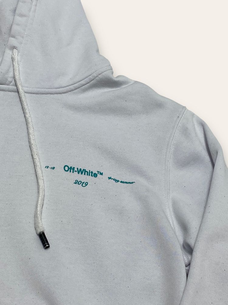 Продам кофту Off White велике лого худі балахон