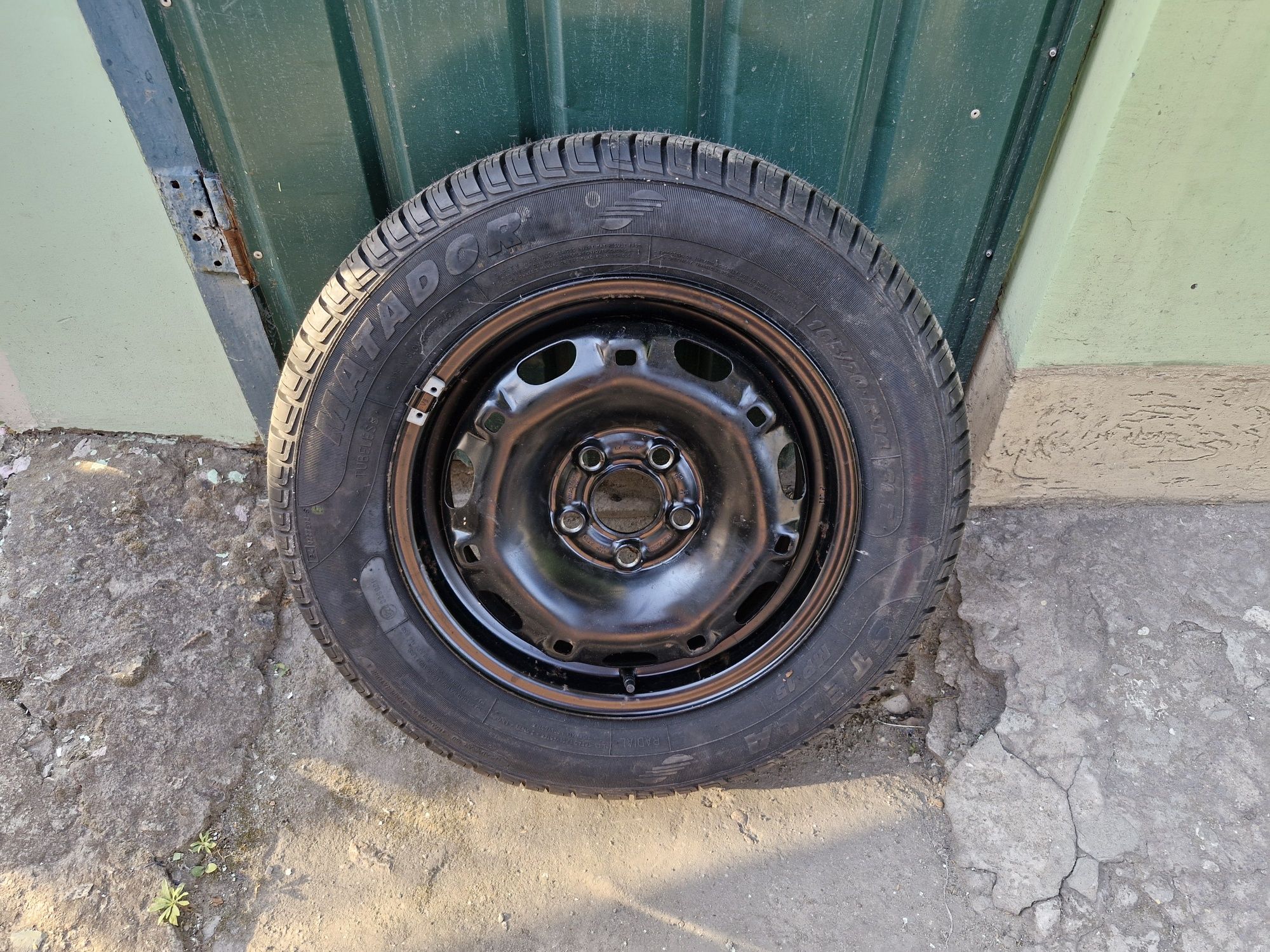 Запаска Skoda Fabia *Matador 165/70/R14