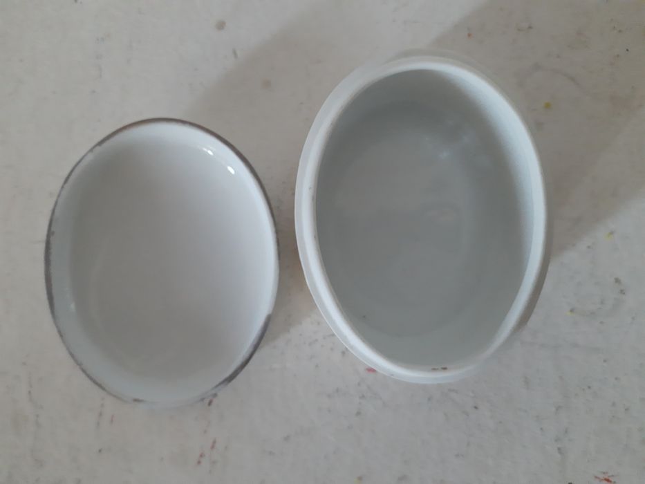 Caixa porcelana S P Coimbra numerada