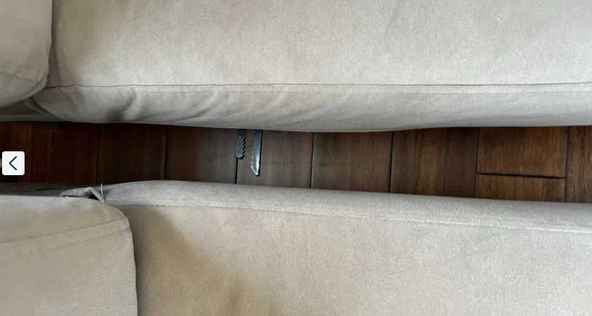 Industrialna narożna sofa narożnik kanapa łóżko L’Officiel Interiors