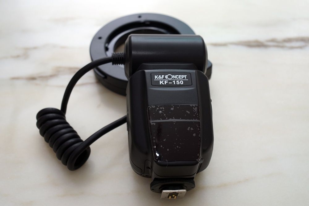 Vendo flash speedlite K&F Concept - Novo