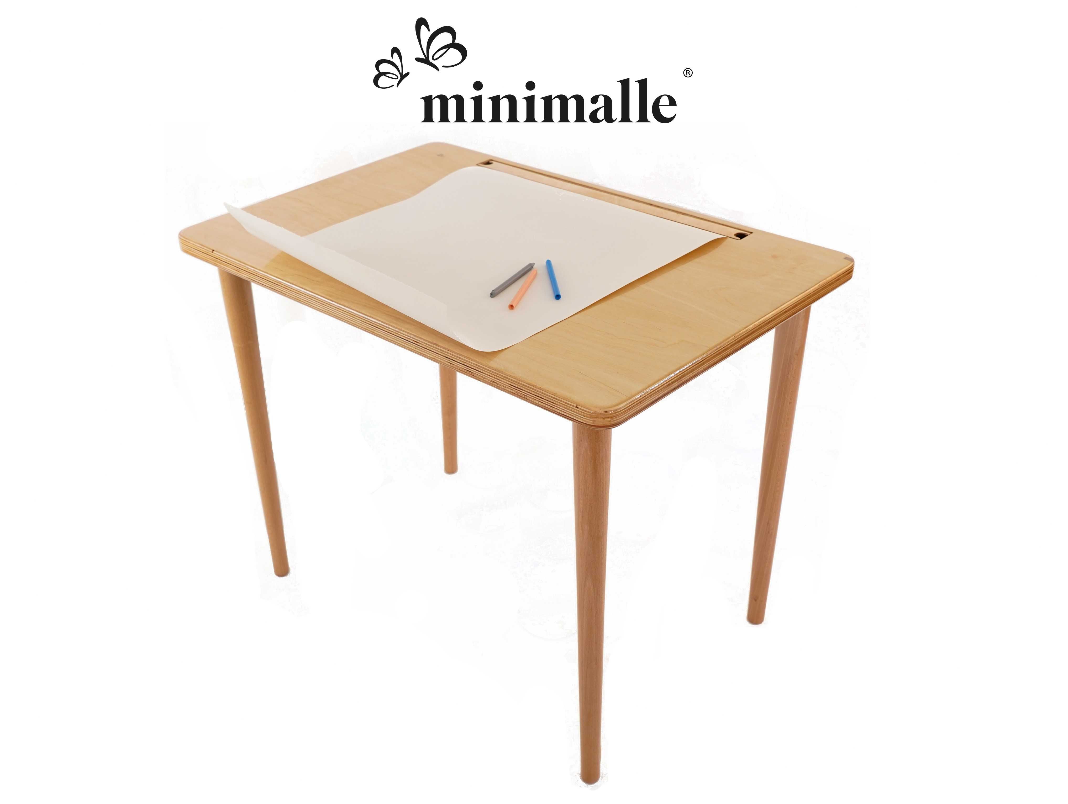 Stolik Minimalle z podajnikiem na papier IKEA MÅLA