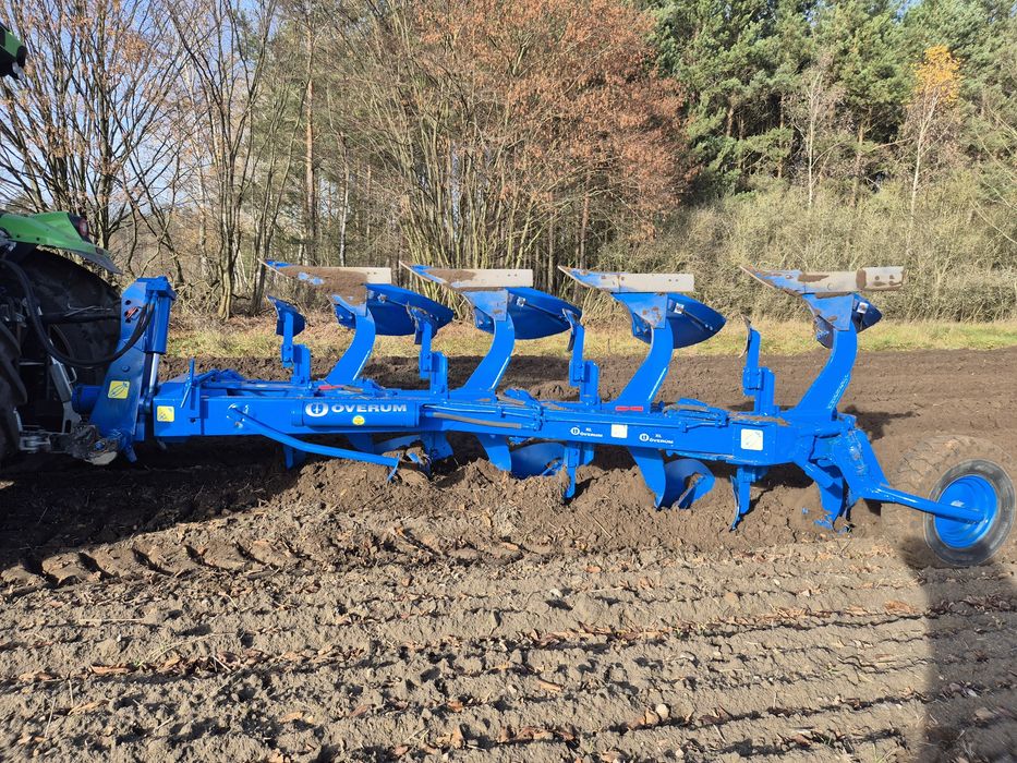 Pług 4 skibowy Obrotowy Overum Na Hydraulice!! Okazja!! Pięknie orze!!