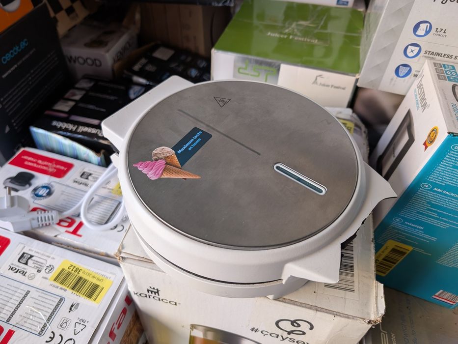 Waflownica cecotec cienkie wafle do lodow