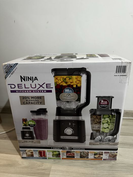 Robot kuchenny NINJA  BN800EU Auto-IQ 3w1 blender kielichowy mikser