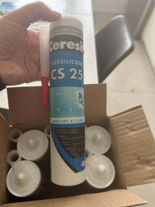 Silikon ceresit CS25 Bazalt