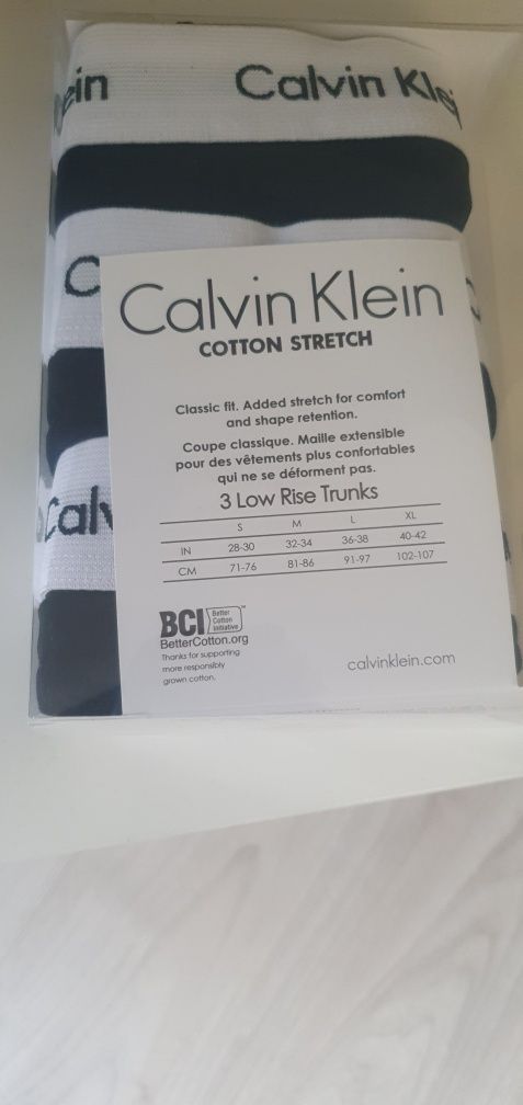 Calvin klein L  Novos com etiquetas Pack de 3 boxers