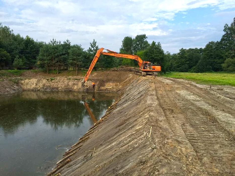Usługi koparką usługi transportowe ziemia gruz piasek