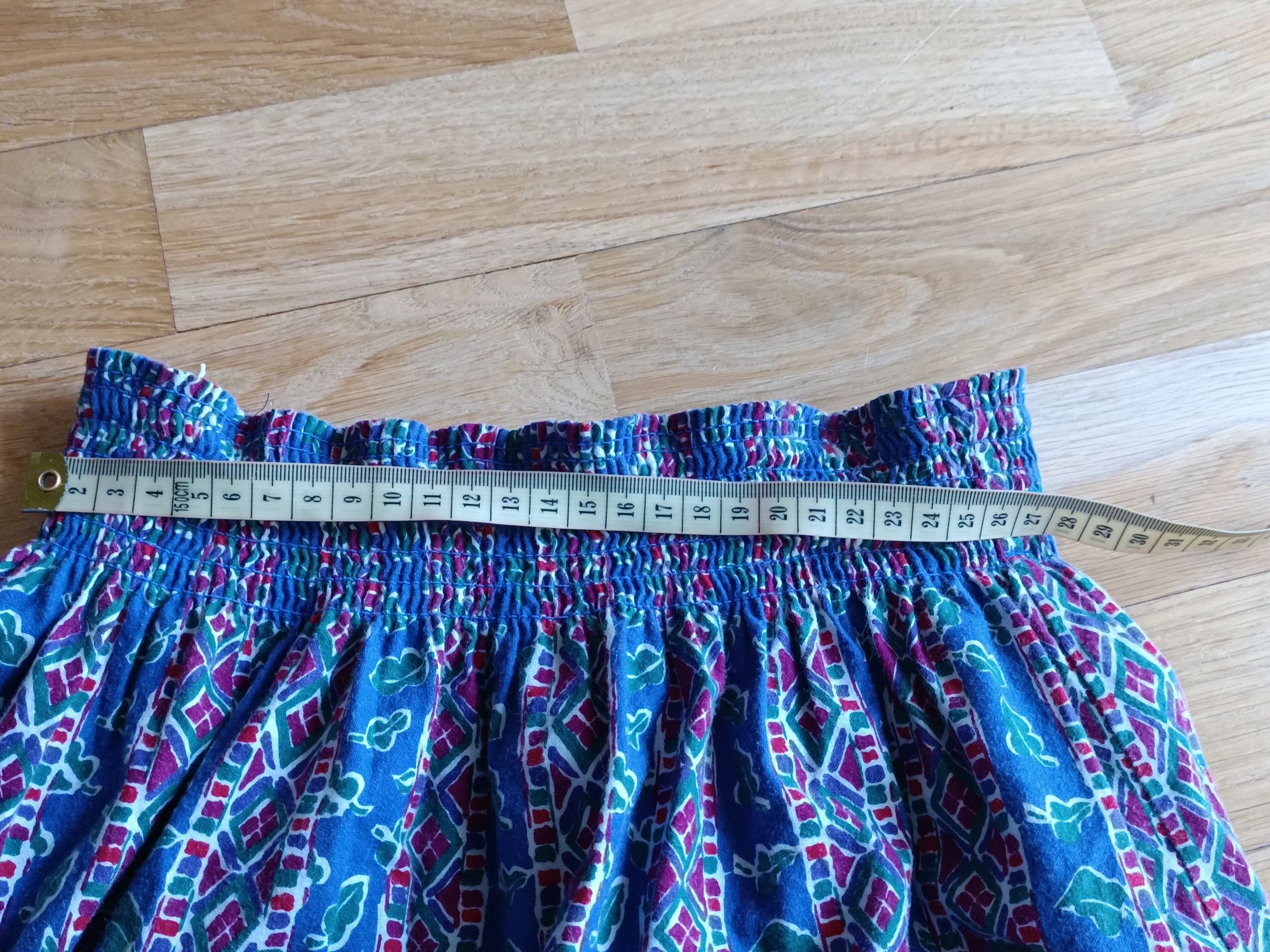 Laura Ashley maxi spódnica L bawełna Vintage