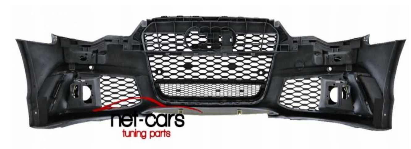 Zderzak przód + grill + dyfuzor AUDI A6 C7 4G 15-18 wzór  RS6 lift