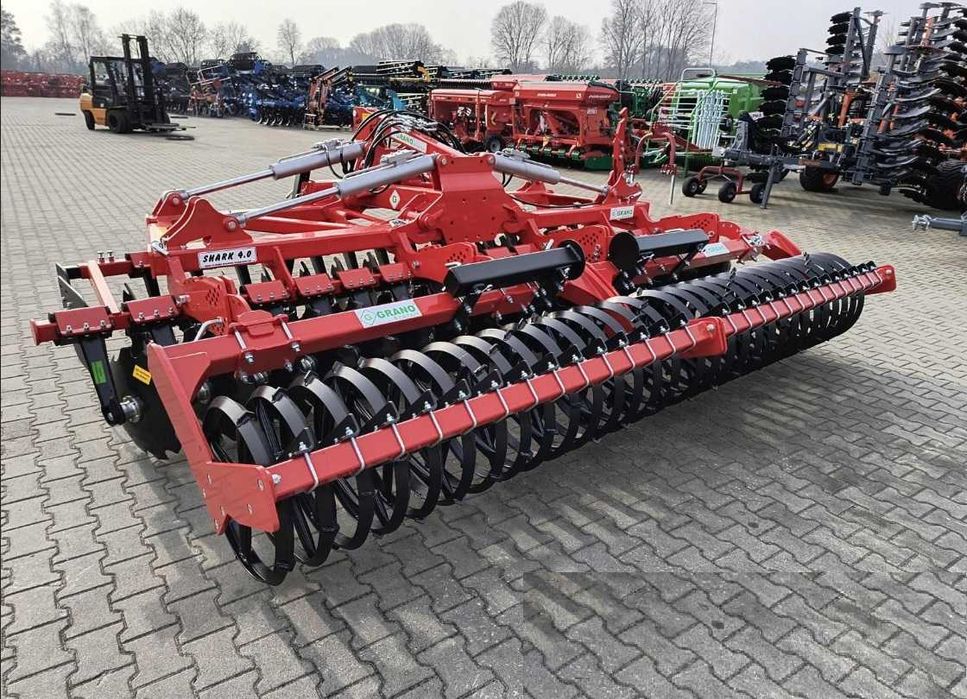 Brona Talerzowa Hydraulicznie Składna GRANO-SYSTEM AGRONA 4m 4.5m 5m