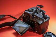 SONY A 300 - prawie nieużywana lustrzanka z dwoma obiektywami