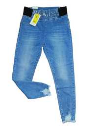 Nowe spodnie damskie jeans M.Sara roz.S