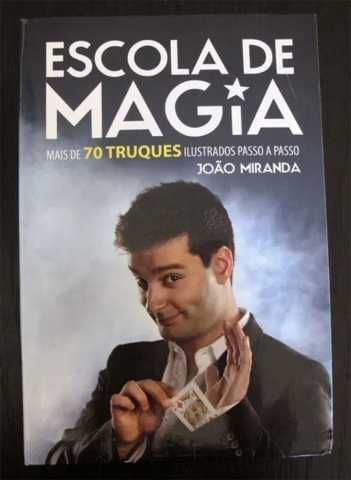 Escola de Magia de João Miranda livro + carta magica -portes grátis