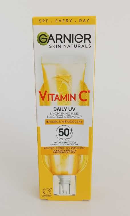 Garnier Skin Naturals Vitamin C Daily UV Invisible SPF50+ Fluid