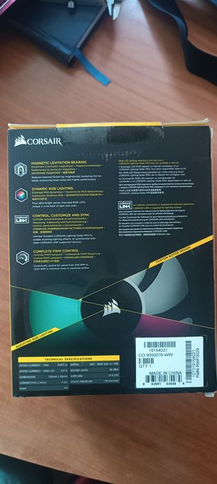 Controlador RGB Corsair Lighting node Pro