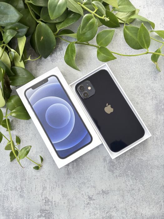 iPhone 12 128gb Black Idealny Oryginalna Bateria 76%