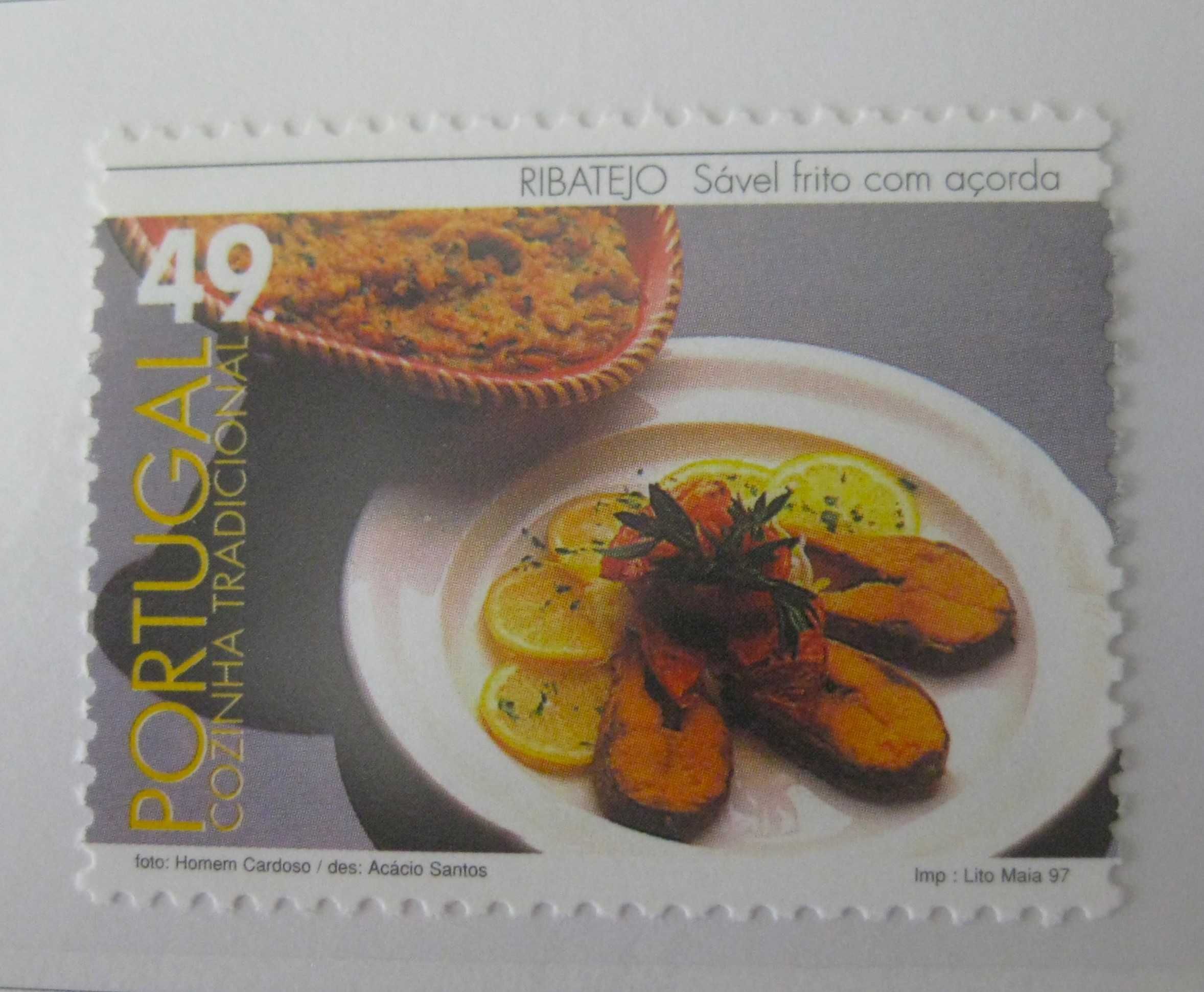 Série nº 2429/34 - Cozinha Tradicional Portuguesa (2º grupo) 1997