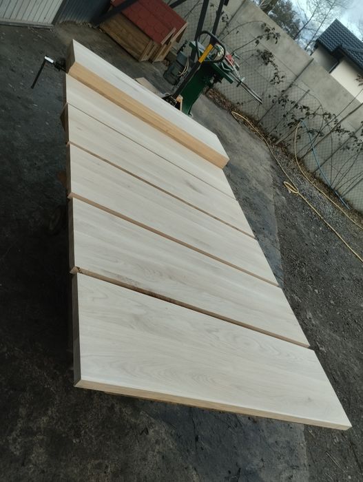 Stopnie schody trepy dębowe 33x115x3,2cm t