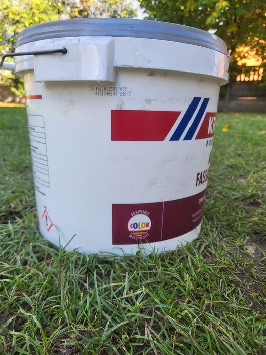 Tynk akrylowy hydrofobowy 18 wiader