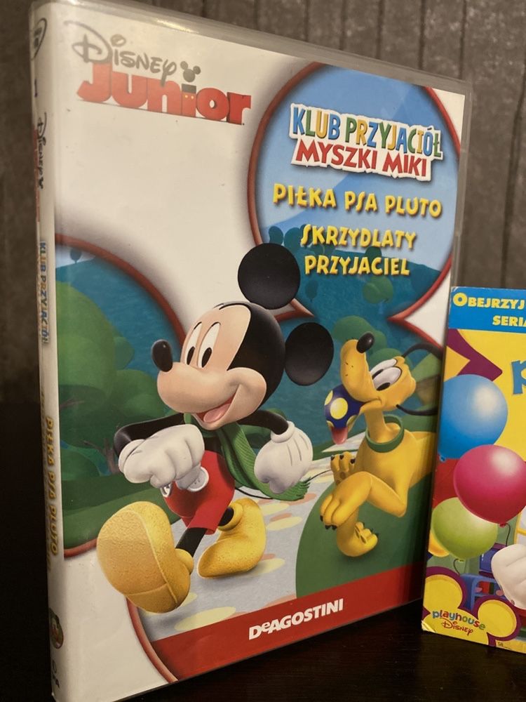 Klub przyjaciół Myszki Miki i Disney Playhouse DVD zestaw (2+1 gratis)