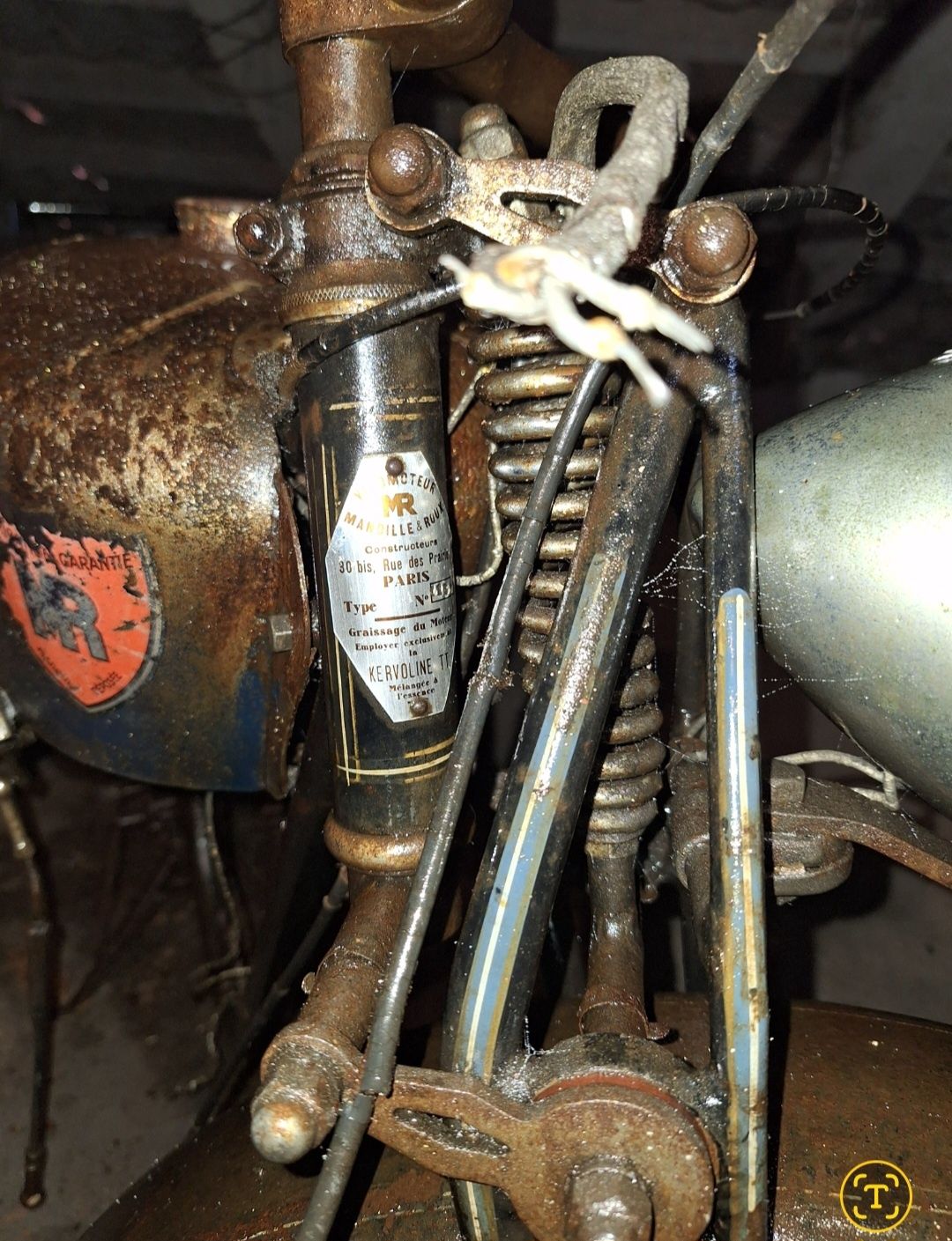 Moto mandille & roux