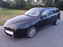 Alfa Romeo 159 Kombi 1.9 JTS Benzyna 160KM Opłaty Czarna Opis