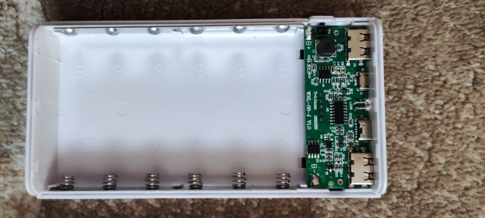 Power Bank корпус 6/18650
