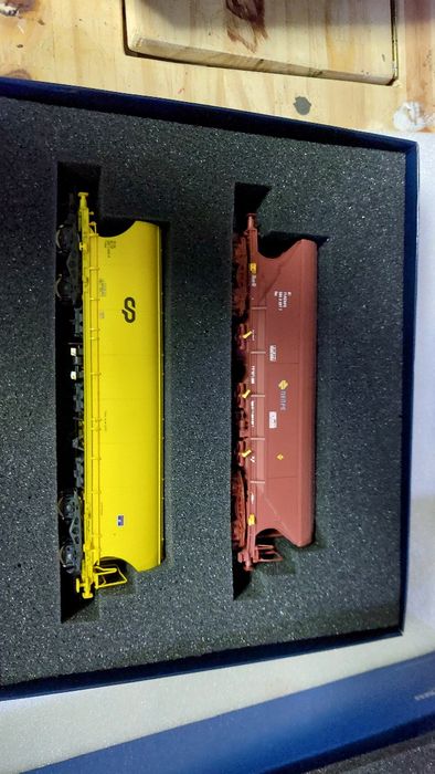 Vagões CP e Renfe Comboios eléctricos  miniatura H0