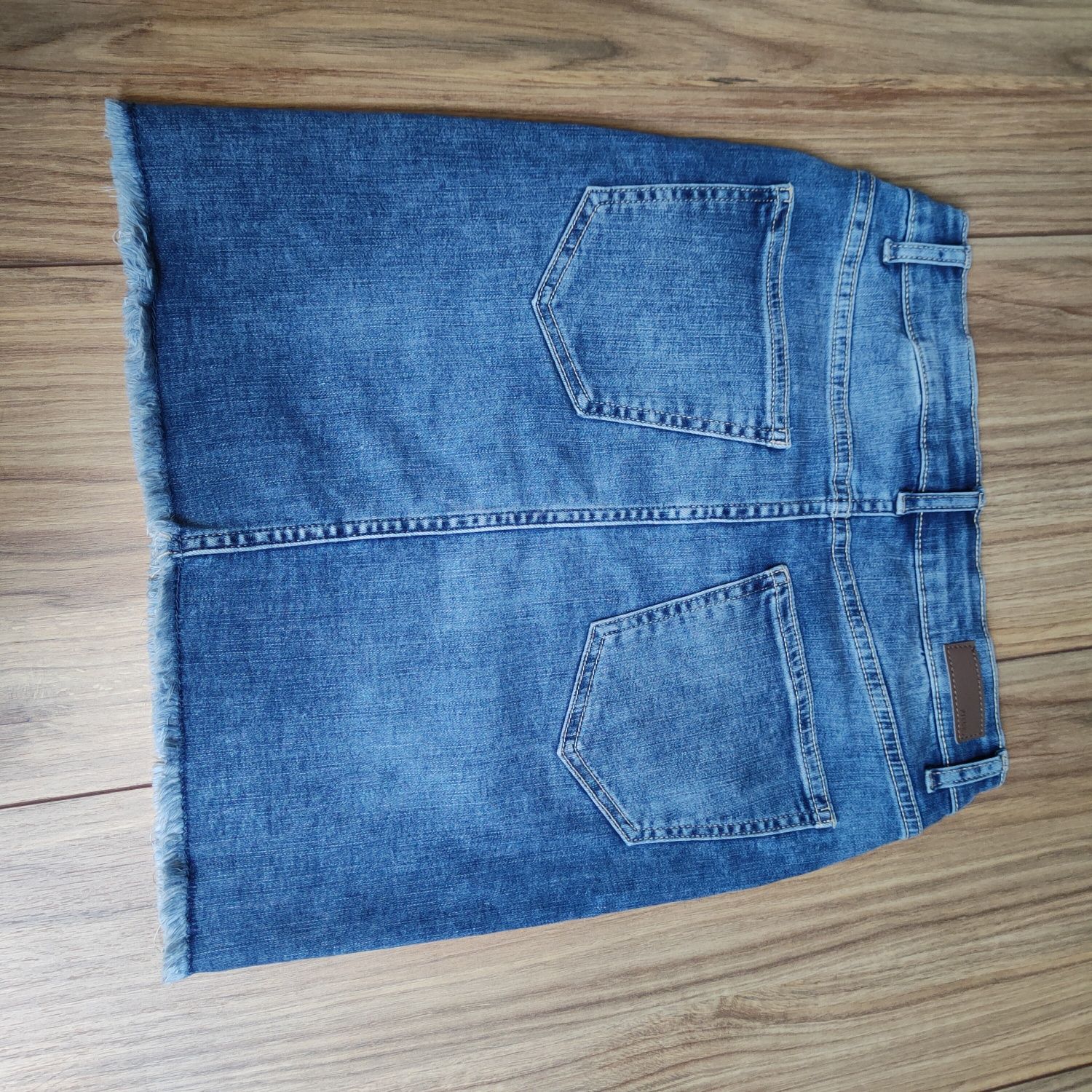 Wiosenna spódnica jeansowa Pieces rozmiar S, 36