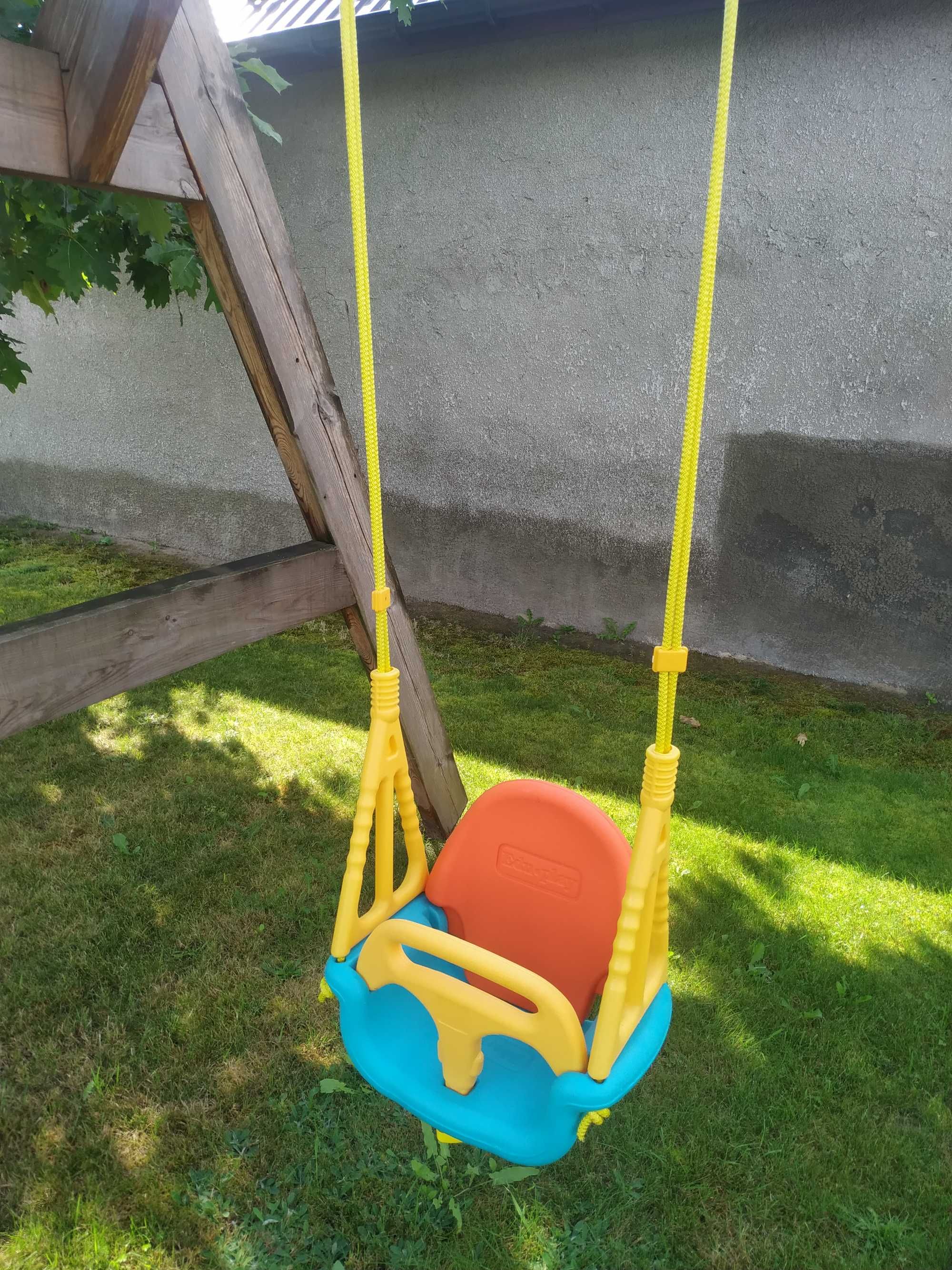 Huśtawka Ecotoys sw-1422 ogrodowa kubełkowa hustawka 3w1 dla dzieci