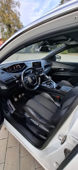Peugeot 3008 1.6blue hdi GT line biała perła kamery 360