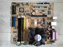 100% sprawna płyta główna ASUS P5VDC-TVM z procesorem pamięć + gratis