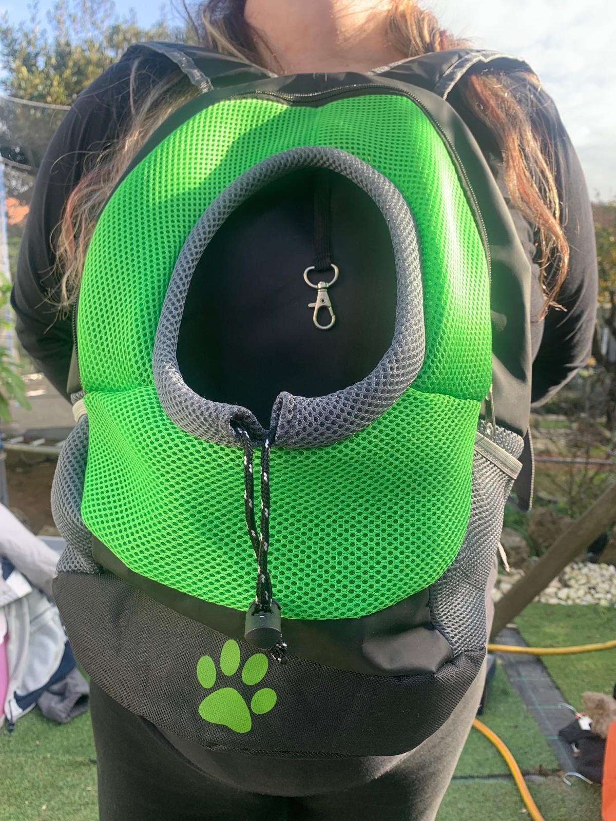 Mochilas para transportar gatos ou cães pequenos