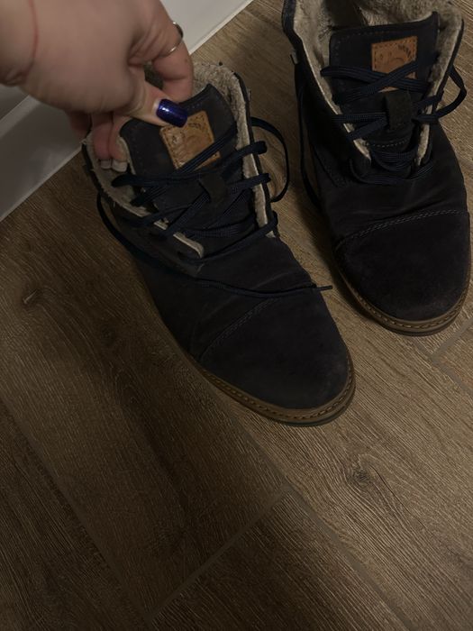 Чоловічі чоботи зимові bugatti 42 натуральна замш і хутро