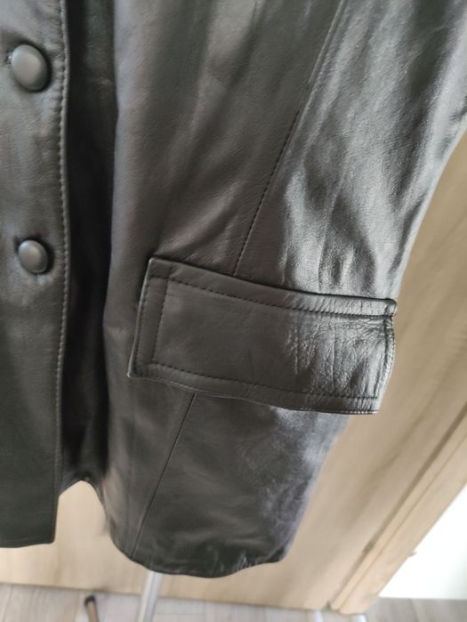Kamizelka, bezrękawnik skórzana - skóra naturalna w rozmiarze 40/42