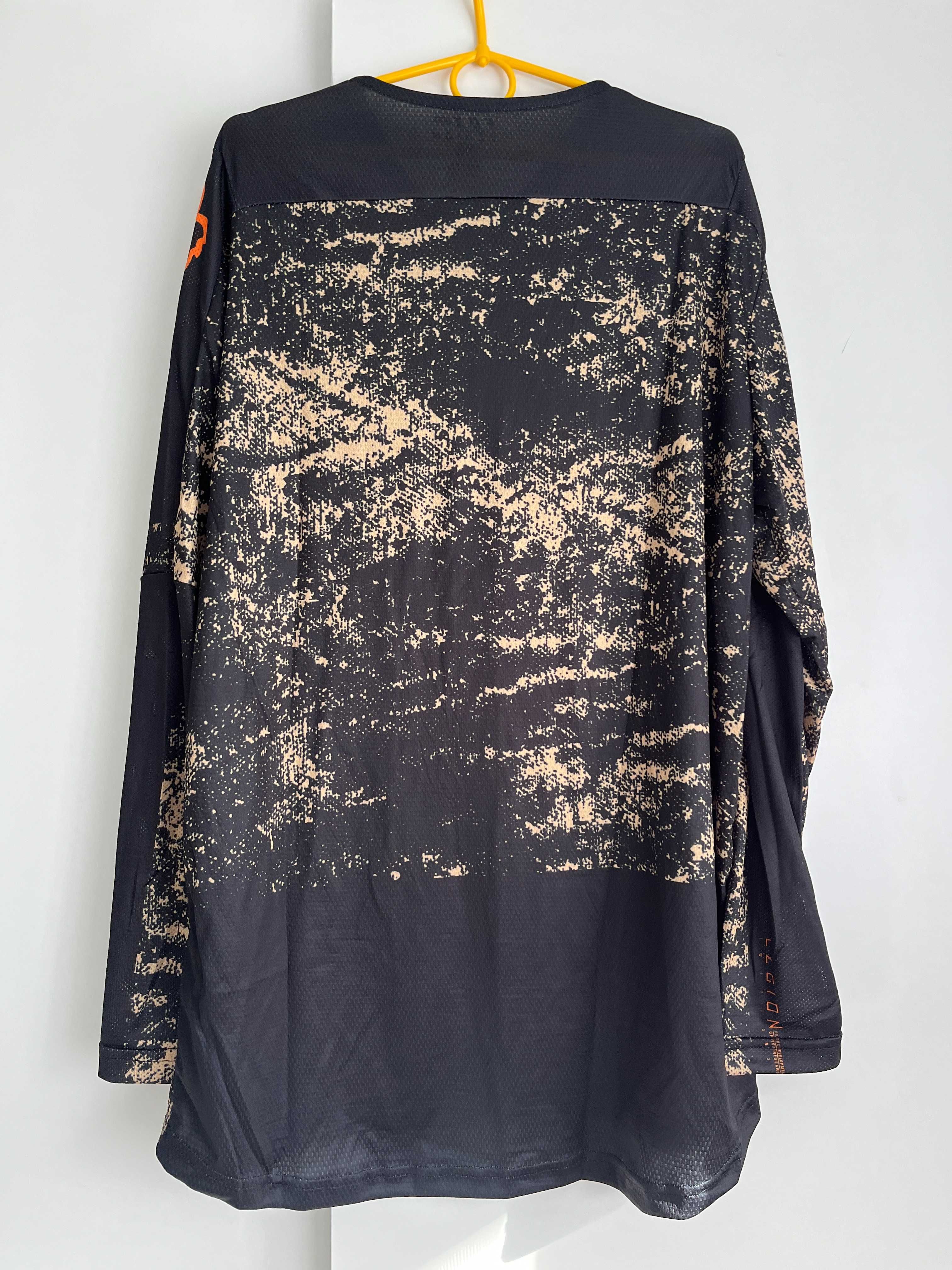 Strój FOX MX Legion (Black Orange Green)(cross,quad,enduro,mtb,dh)