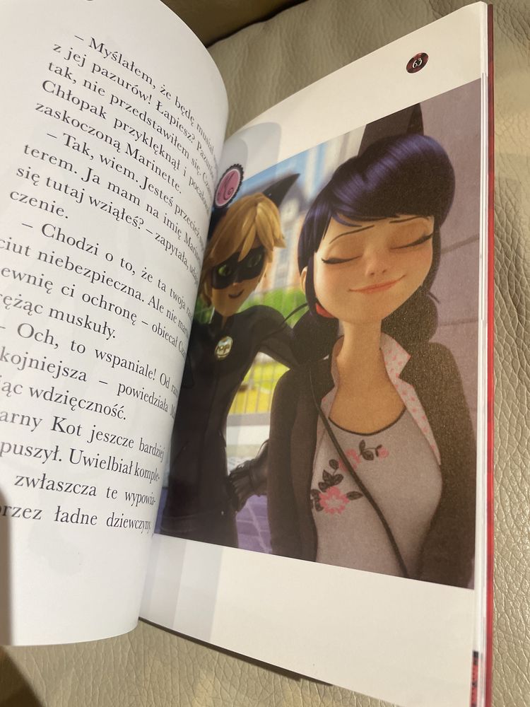 Biedronka i Czarny Kot Przygody Ilustrachor książka Miraculous