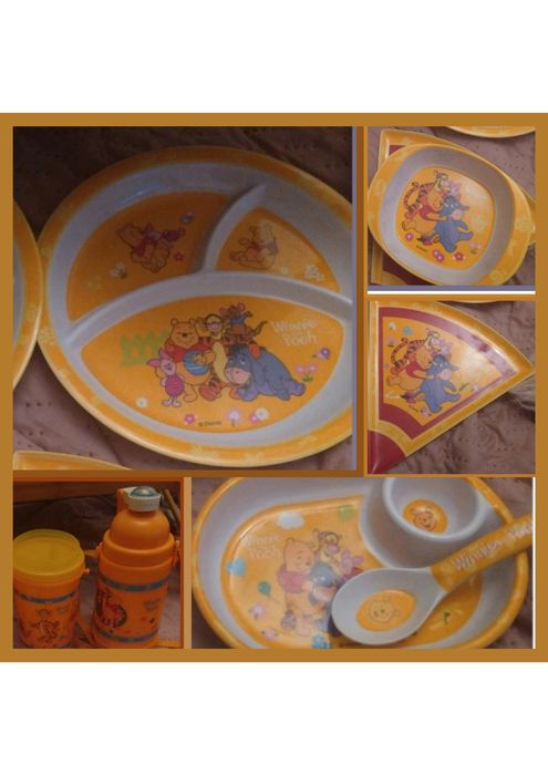 Zestaw 3 naczyń Kubuś Puchatek