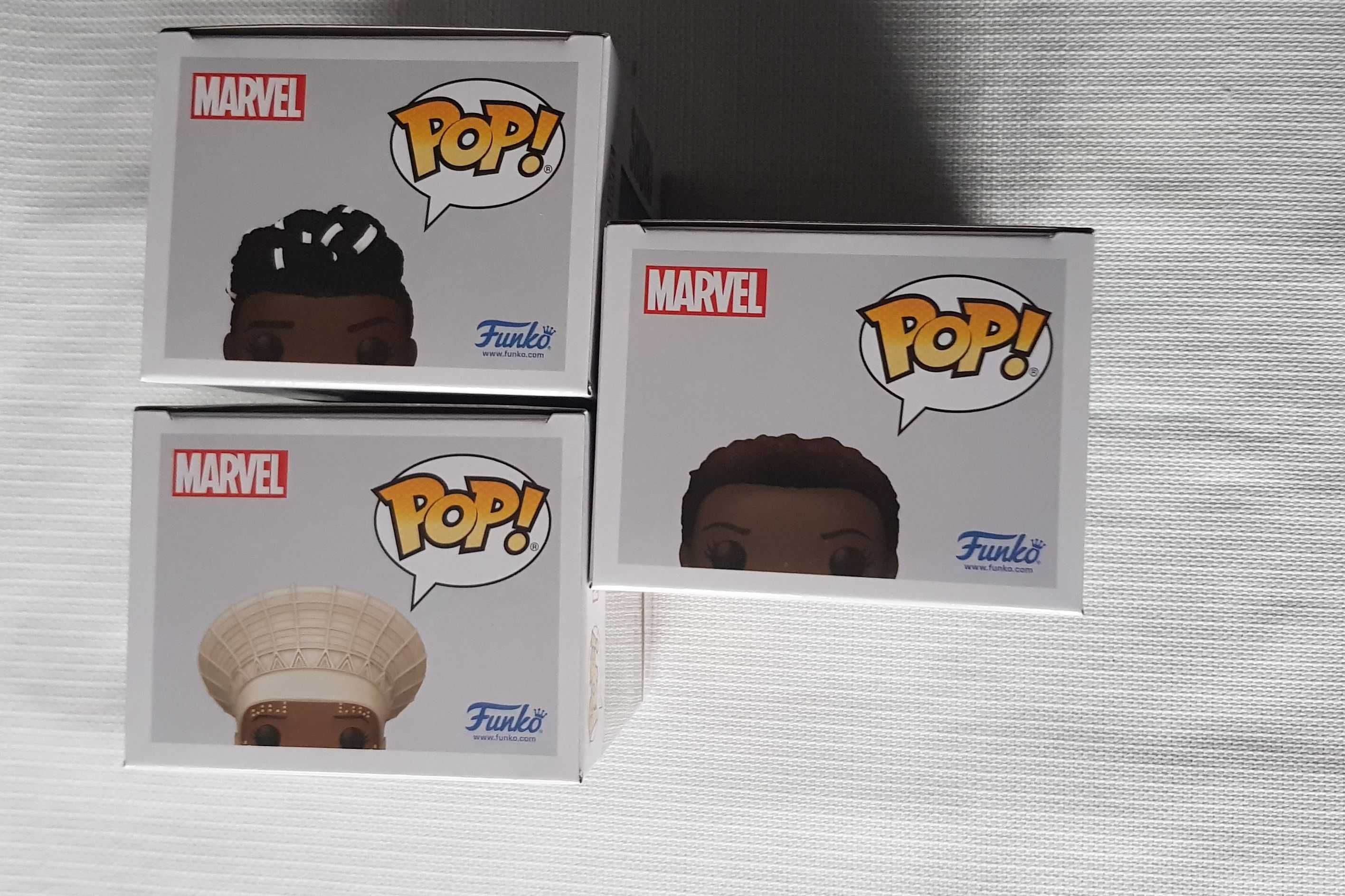 Funko POP Marvel Black Panther 1110+1111+1112+protektor