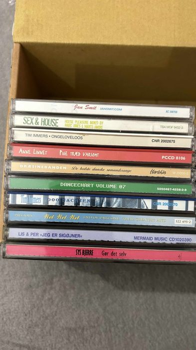 Zestaw płyt cd używane