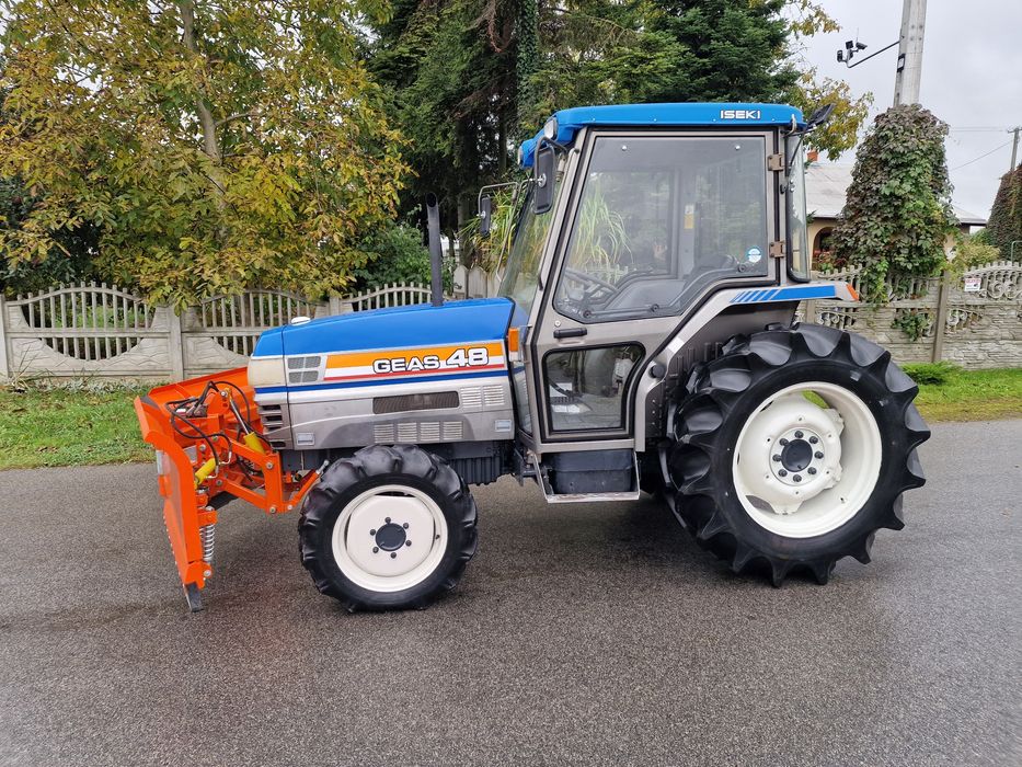 Traktor Japonski Iseki Geas 48 Zarejstrowany z Gwarancją zestaw zimowy