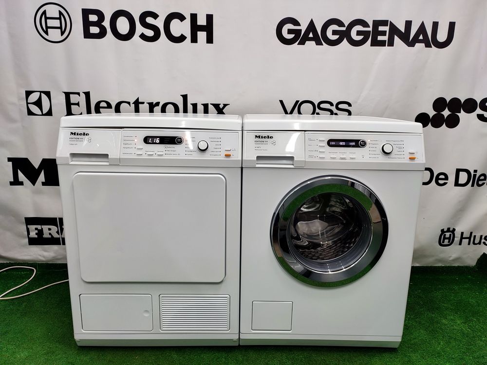 Комплект пральна і сушильна машина Miele W1/T1 Edition111 W5873/T8861