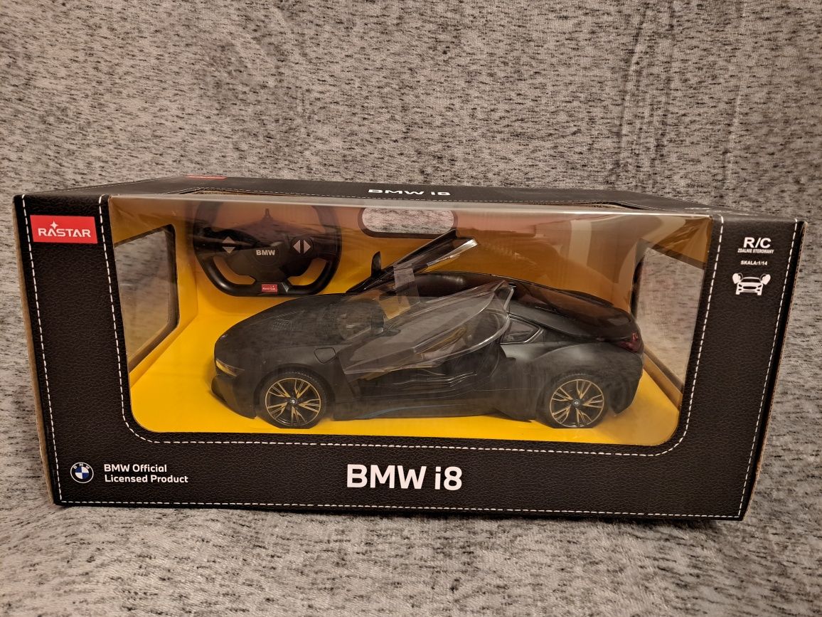 Rastar auto zdalnie sterowane BMWi8 skala 1/14