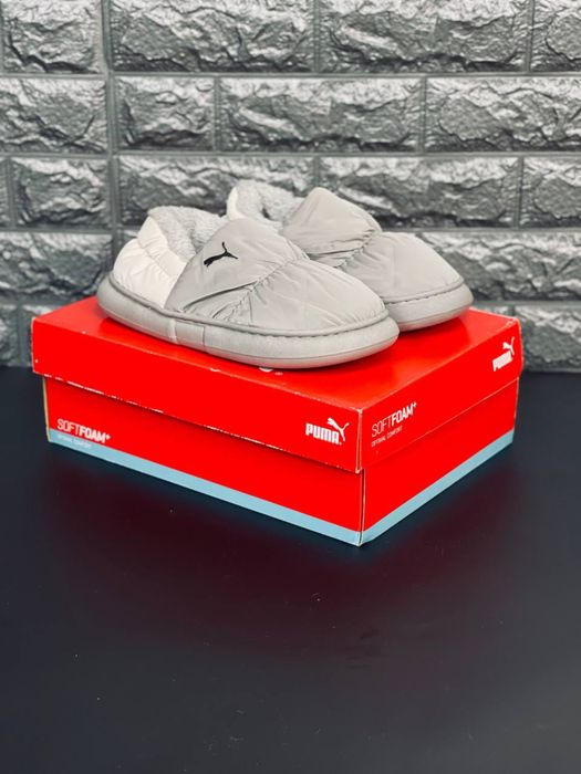 Сноубутсы Puma, дутики Пума, Тапочки для улицы, двор, не промокают