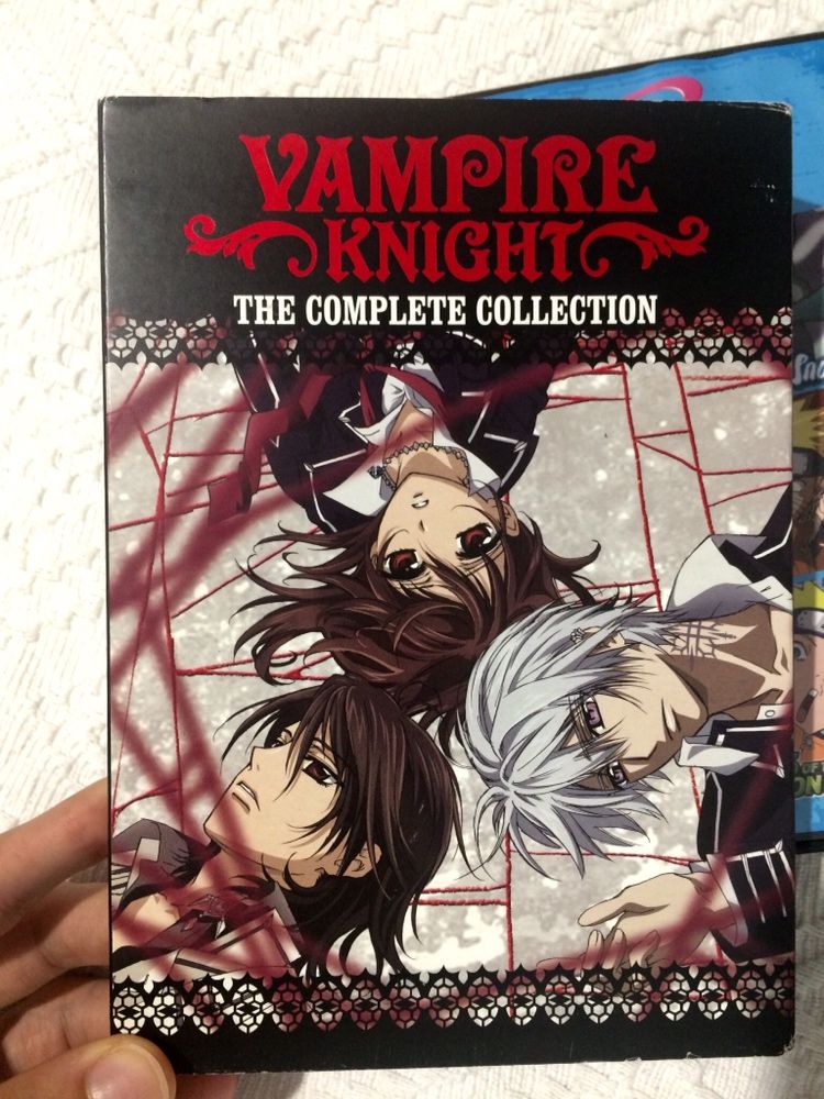DVDs Filmes Naruto e Anime Vampire Knight