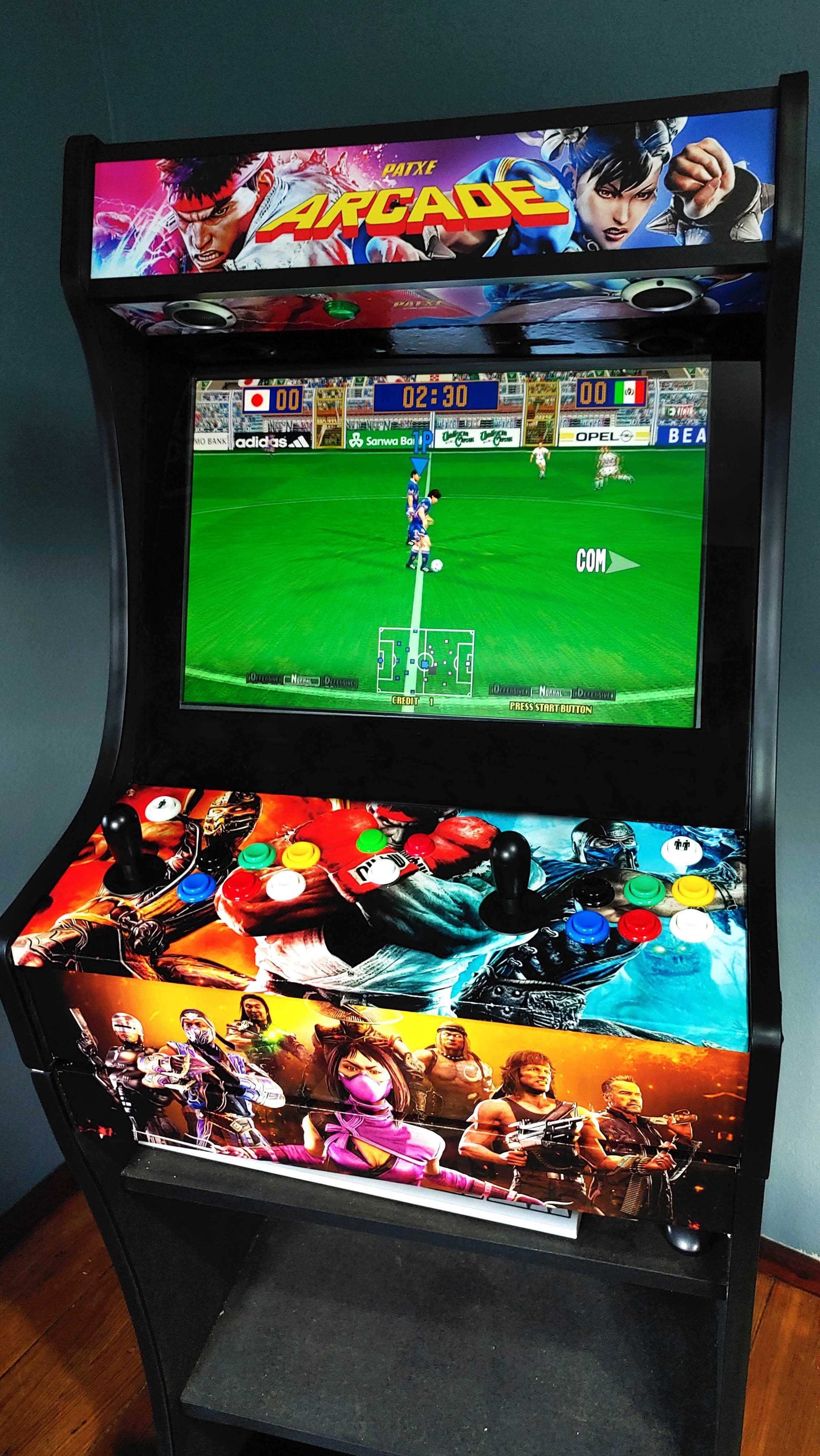 Maquina arcade jogos clássicos  hyperspin